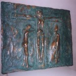 Crocefissione     
Bassorilievo bronzo – fusione a cera persa cm 50x60