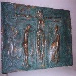 Crocefissione     
Bassorilievo bronzo – fusione a cera persa cm 50x60
