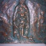 Deposizione Bassorilievo bronzo 
fusione a cera persa cm 50x60