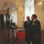 1992 Palazzo Ducale Urbino mostra antologica. Crocetta con il Prof. Mario Bucci