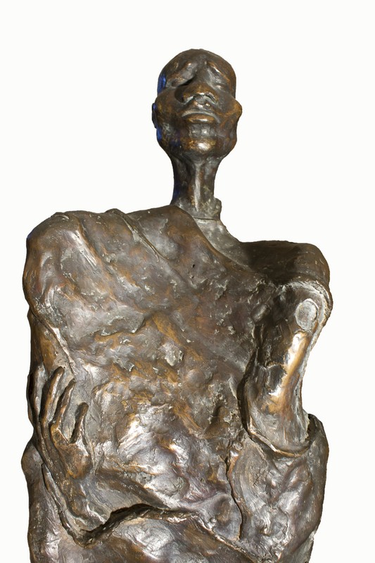 Viandante 1989 -bronzo - cm 122x22x31