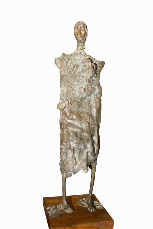 Nefta 1990 -bronzo – cm 127x32x23 