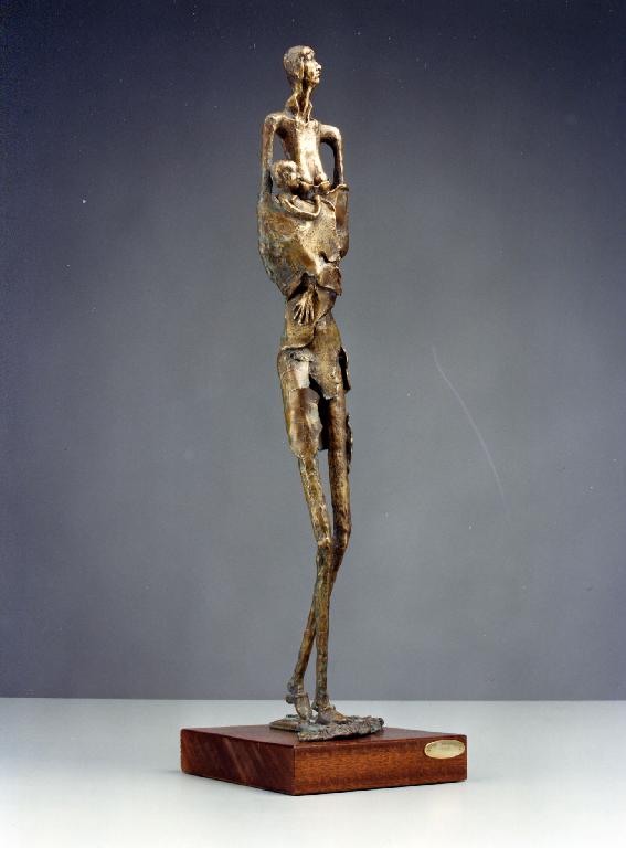 Diaspora 1988 -bronzo - cm 82x14x16 
