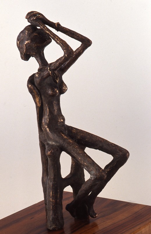 Pensiero 1990 - bronzo -cm 44x13x19